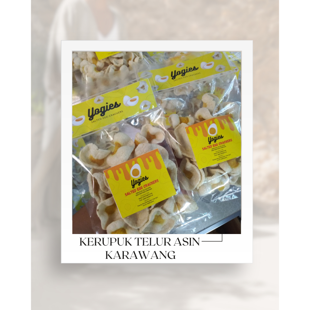 

Kerupuk Telur Asin Matang Karawang