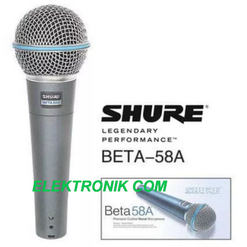Mic Kabel SHURE BETA 58A - Shure BETA 58