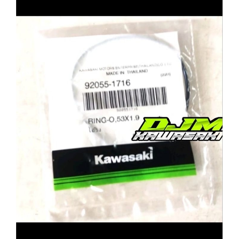 oring tutup filter oli w175 w175 original kawasaki