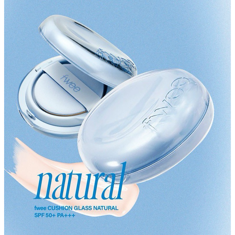 [NEW] FWEE - Cushion Glass Natural SPF 50+ PA+++