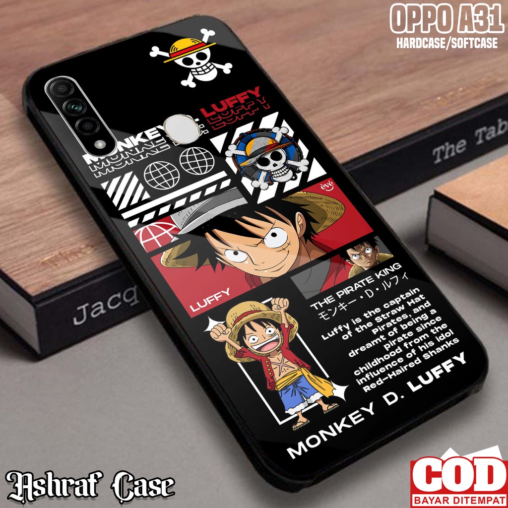 Case Oppo A31 - Casing Hp Oppo A31 ( ONE PIECE002 ) Silikon Oppo A31 - Kesing Hp - Kondom Hp - Softc