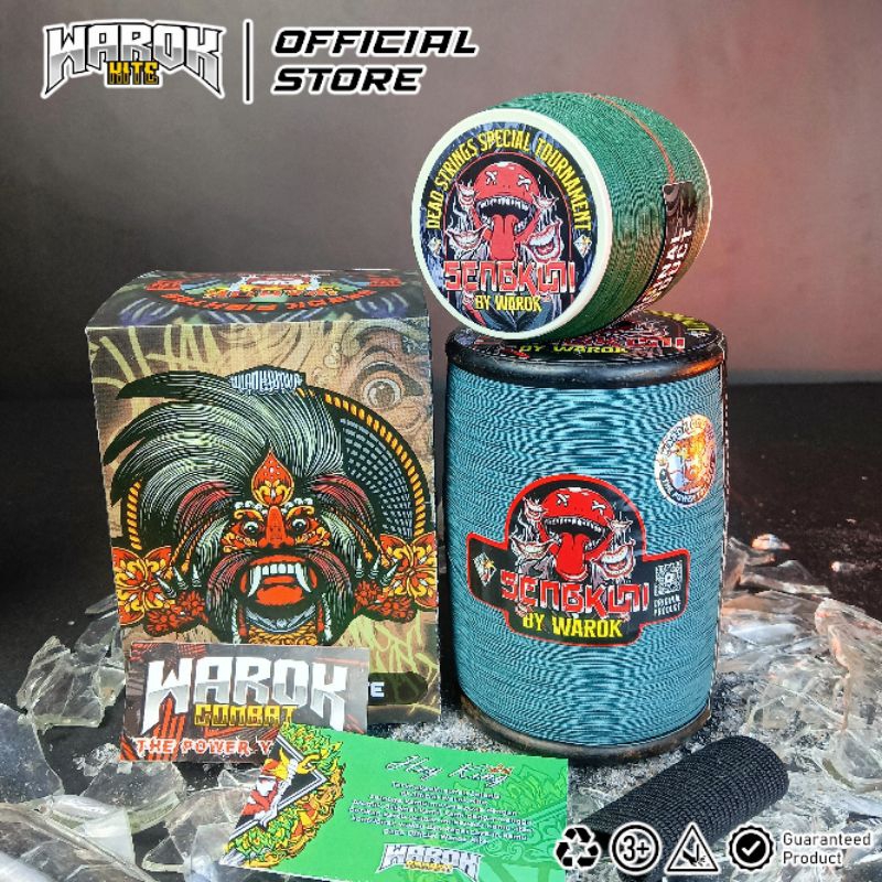Gelasan Matot Tournament Warok SENGKUNI 0,22 dan 0,23 Bahan Putih Import ( Kuat, Tajam dan Full Trea