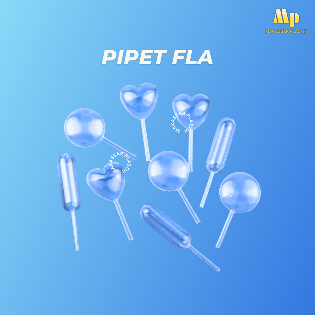 Pipet Fla / Pipet Pudding Lucu isi 50 Pcs