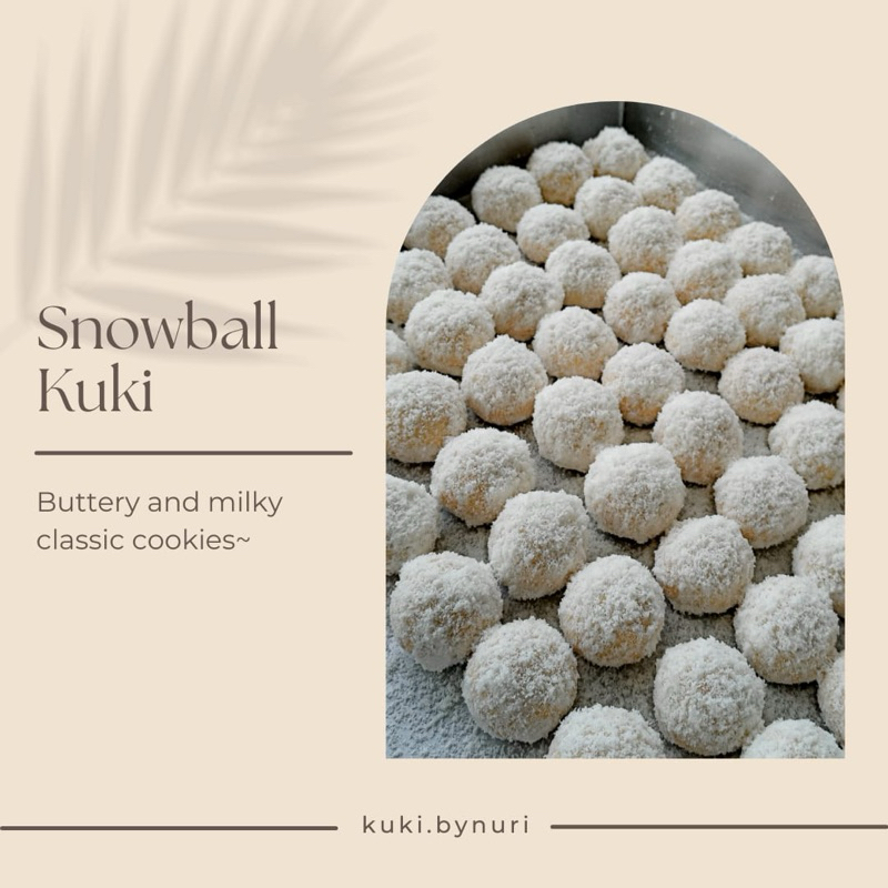 

SNOWBALL COOKIES - Kue Kering Lebaran 2025