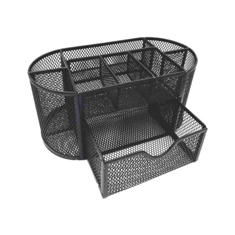 

Tempat Alat Tulis/Memo Organizer 9 Sekat Hitam V-TEC