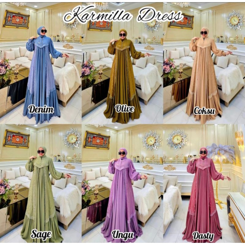 KARMILLA DRESS BY BILQIS ASOPUROH