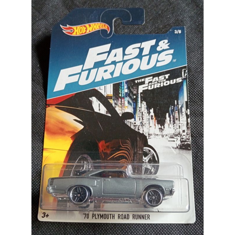 HOT WHEELS FAST FURIOUS '70 PLYMOUTH ROAD RUNNER crack