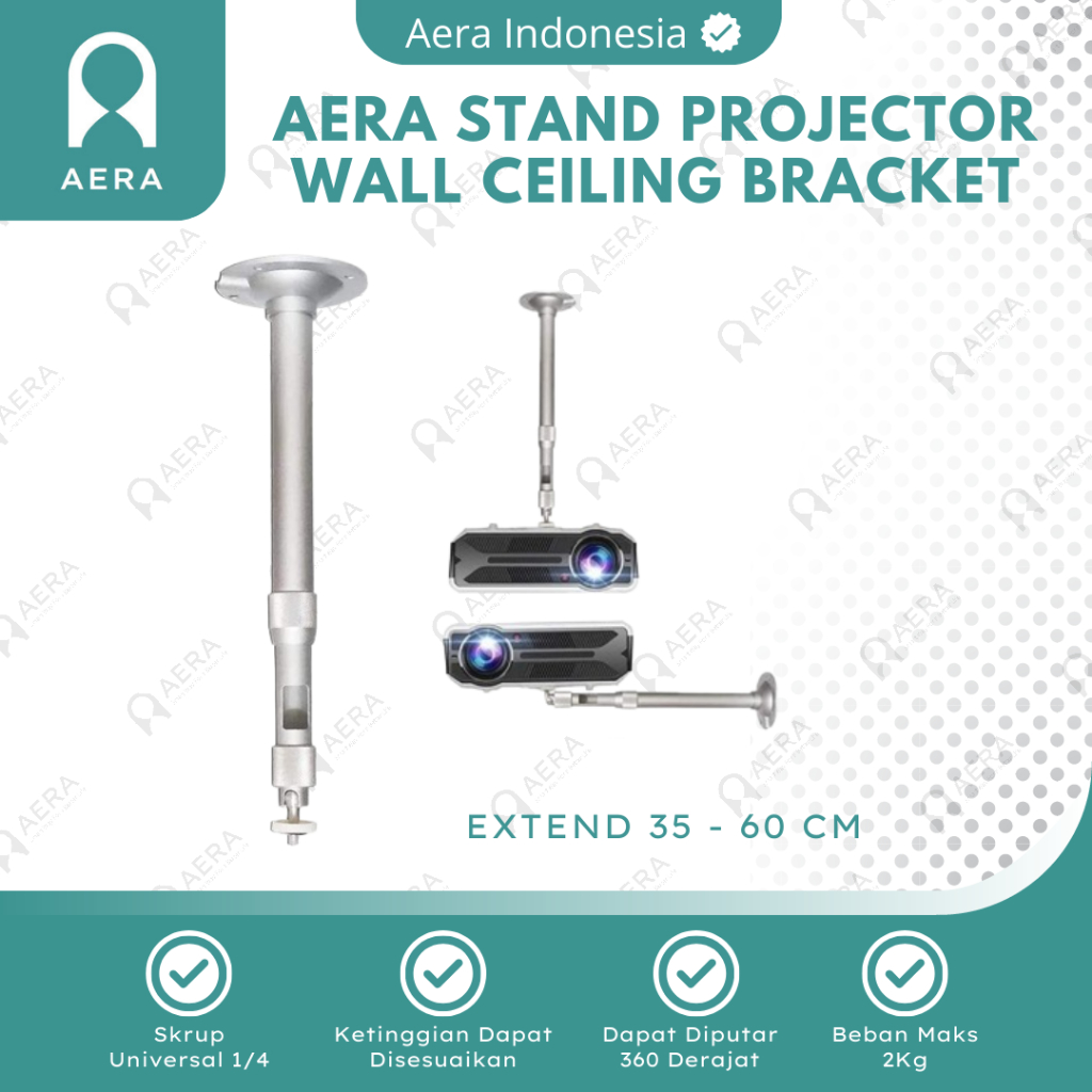 Projector Bracket Ceiling | Proyektor Wall Ceiling Bracket CCTV | BRACKET GANTUNG PROYEKTOR