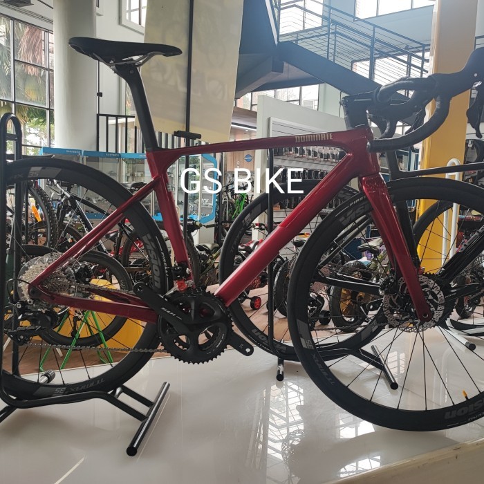 DOMINATE RR ROSSO Comp 2023 Sepeda Roadbike Carbon SHIMANO 105