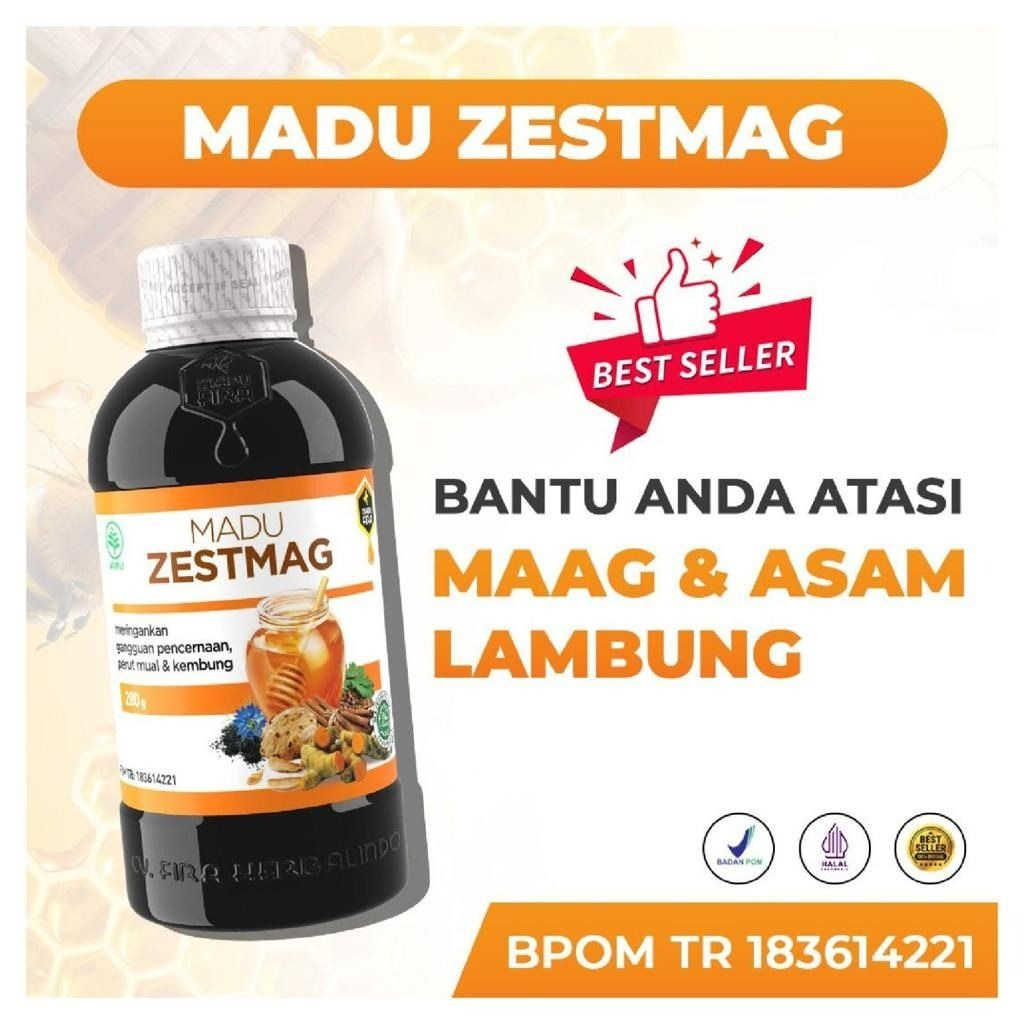 

Madu ZEST MAG // OBAT ASAM LAMBUNG// GERD// MAAGH KRONIS