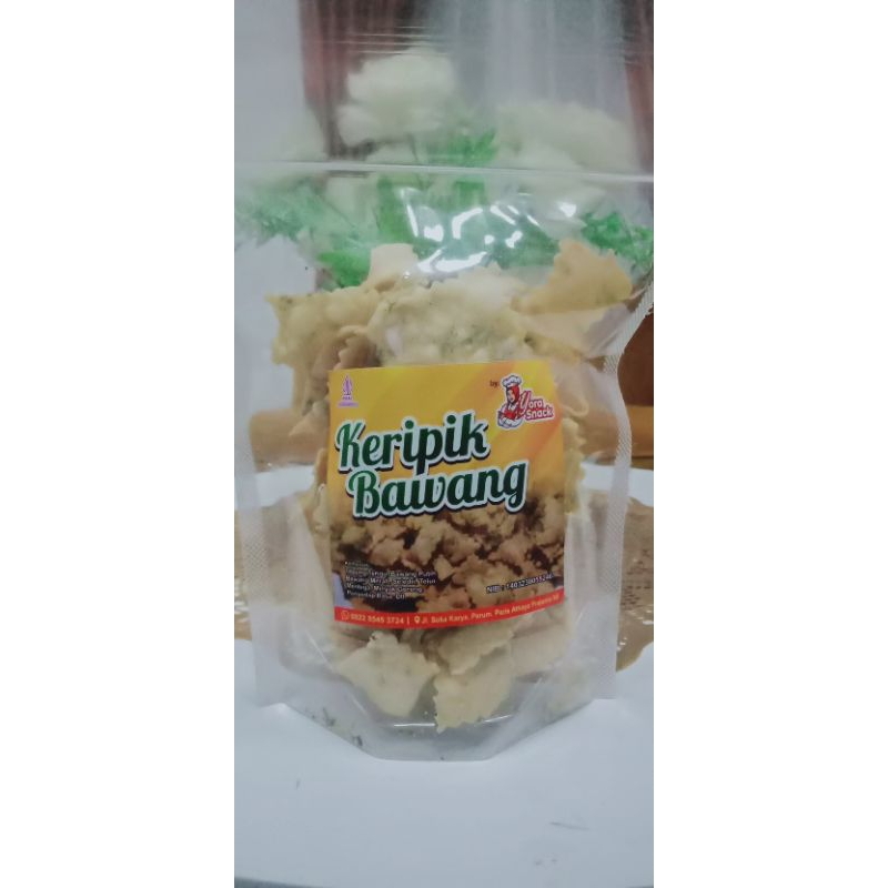 

keripik bawang Yora Snack berat 160