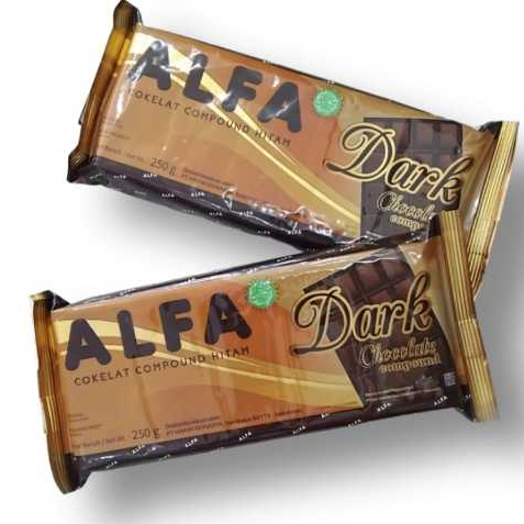 

ALFA COKELAT COMPOUND HITAM 250 GR