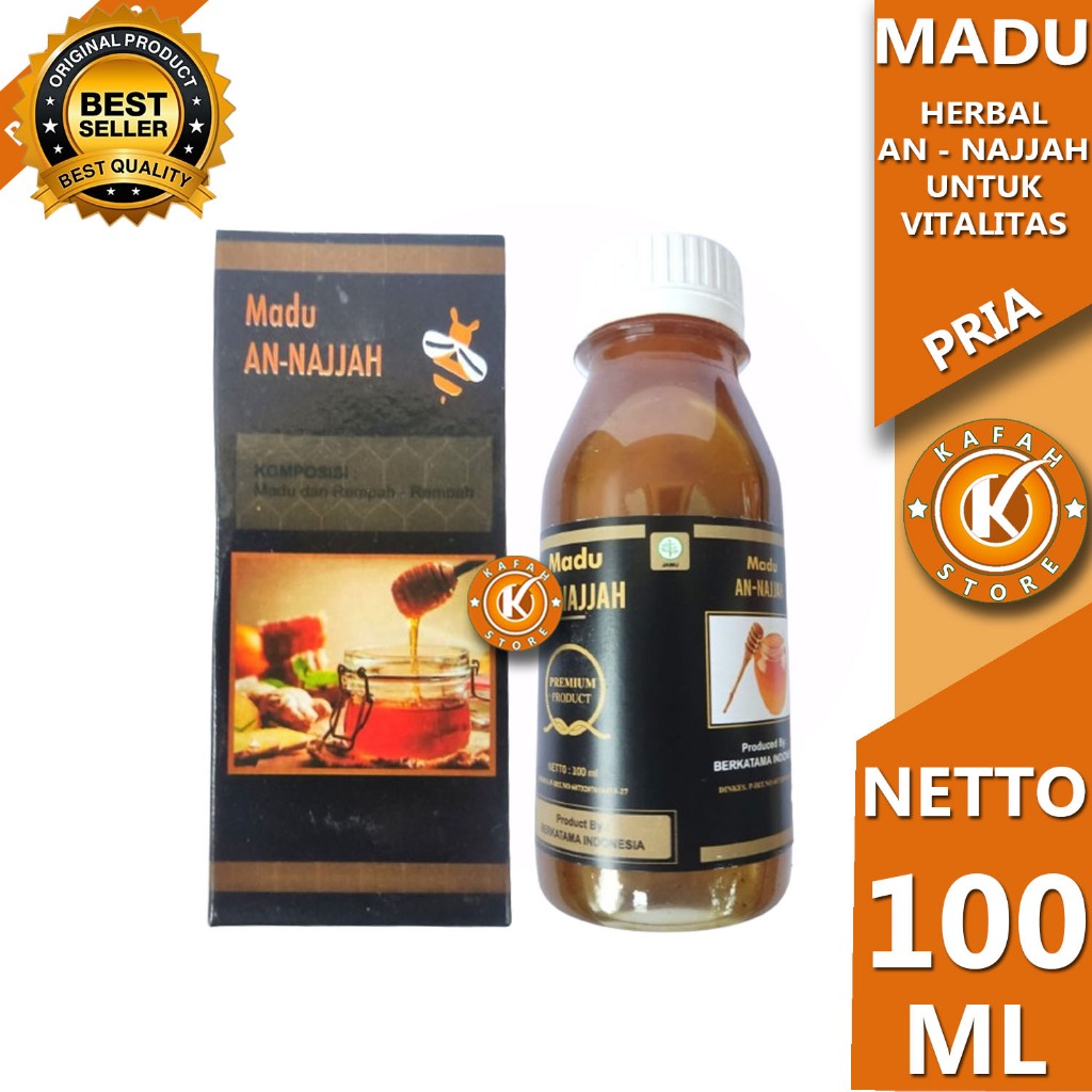 

MADU HERBAL AN-NAJJAH ASLI KEMASAN 100 ML kafah store