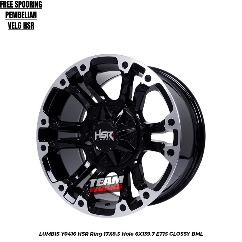 VELG HSR LUMBIS R17 FORTUNER PAJERO TRITON