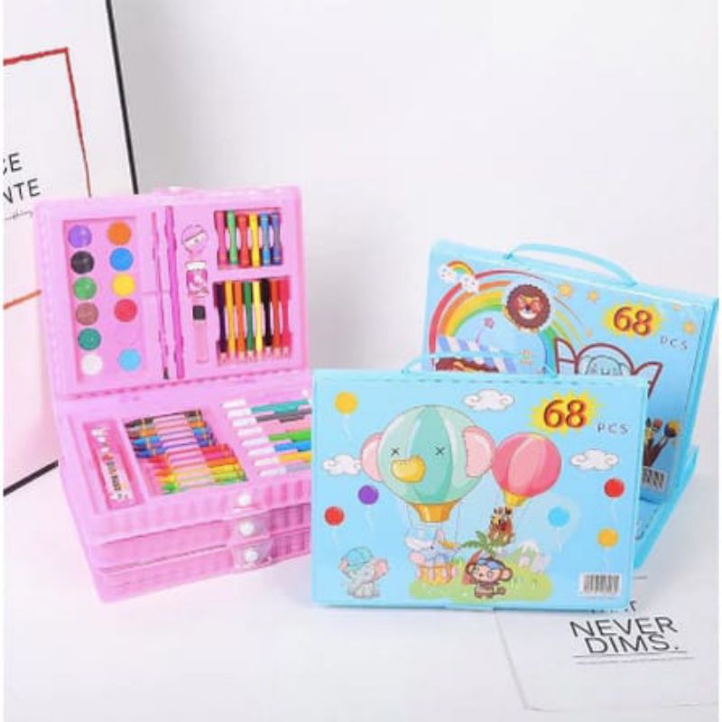 

Crayon Set 86pcs / Krayon Mewarnai Anak Lengkap