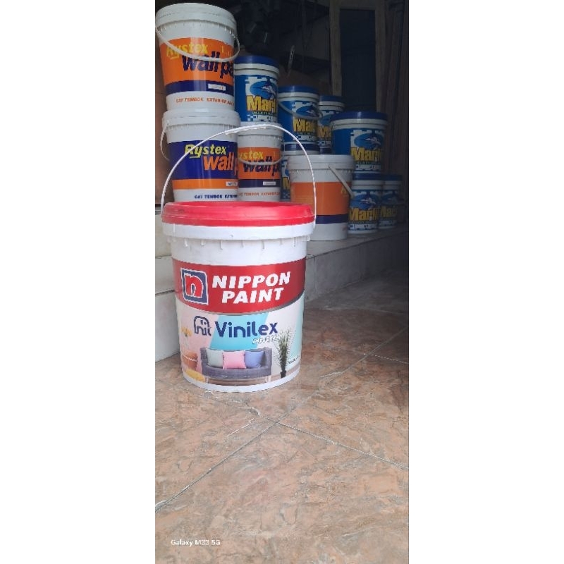 Jual Cat Vinilex Nippon Paint Qluc Kilogram Galon 5 kg Pail 20 kg di toko Mutiara Bangunan Garut