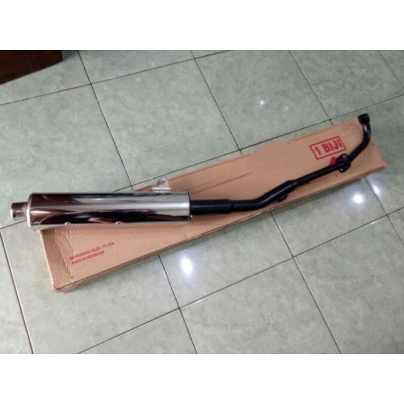 Knalpot standart Honda supra X 125