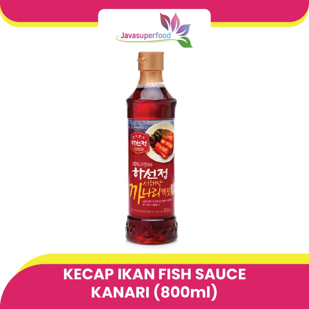 

CJ Hasunjung Kanari Fish Sauce 800gr - Kecap Ikan Korea