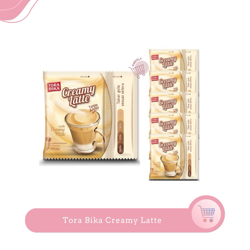 Tora Bika Creamy Latte Isi 5 Sachet