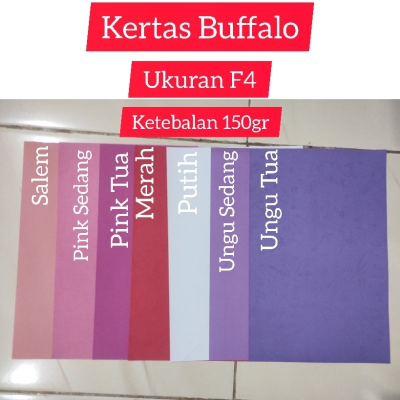 Kertas Buffalo, Kertas Jilid