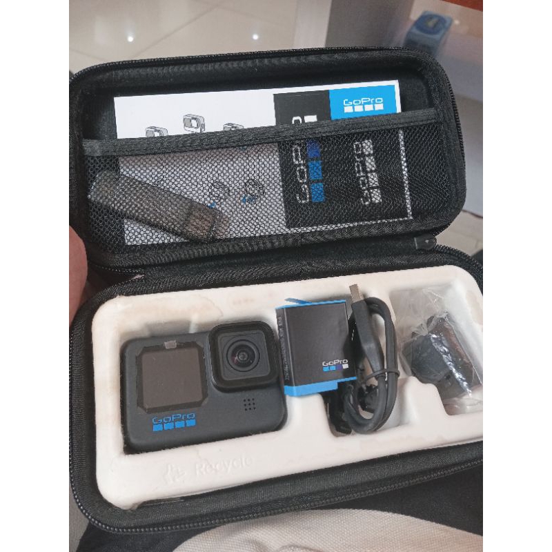 Gopro Hero 10 Black Second seperti baru