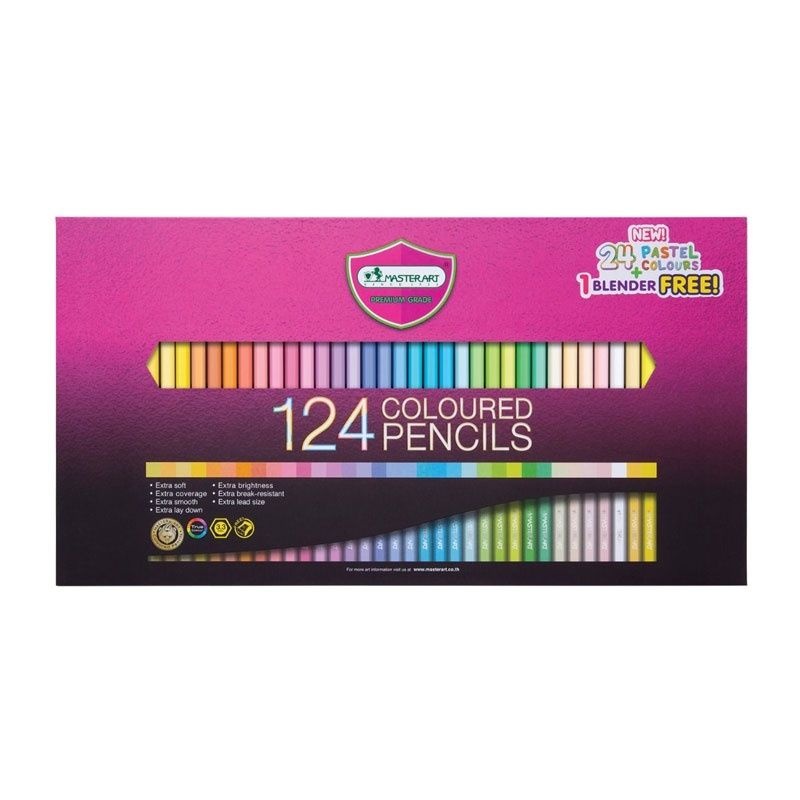 

Master Art Pensil Warna /Colour Premium grade 124clr
