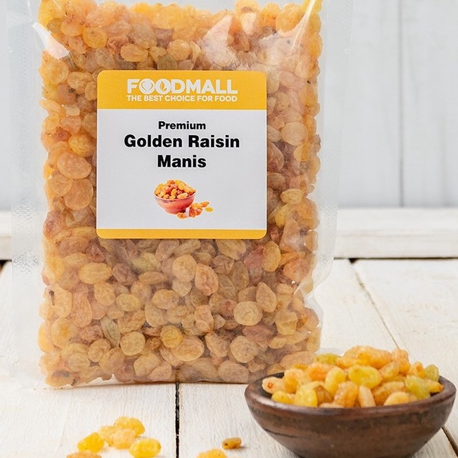 

FG2 Golden Raisin Simin Manis Organik Kismis Emas 25 Gram