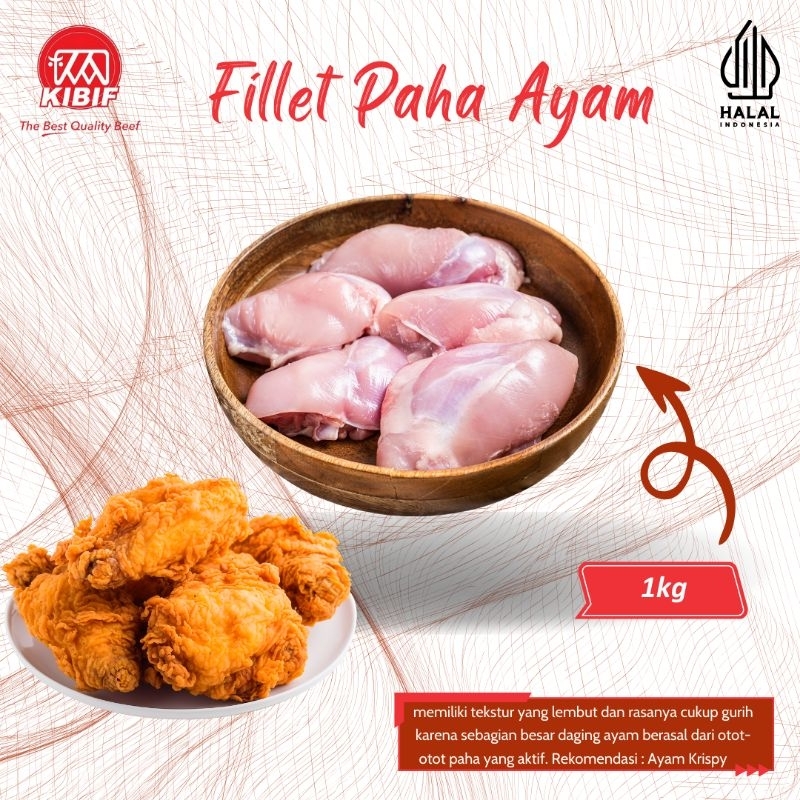 

Fillet Paha Ayam 1kg