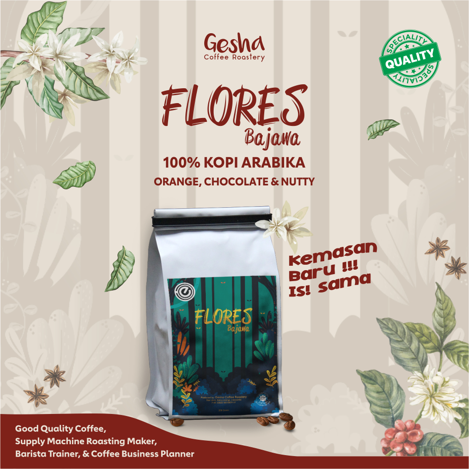 

Kopi Arabika Flores Bajawa - 200gr