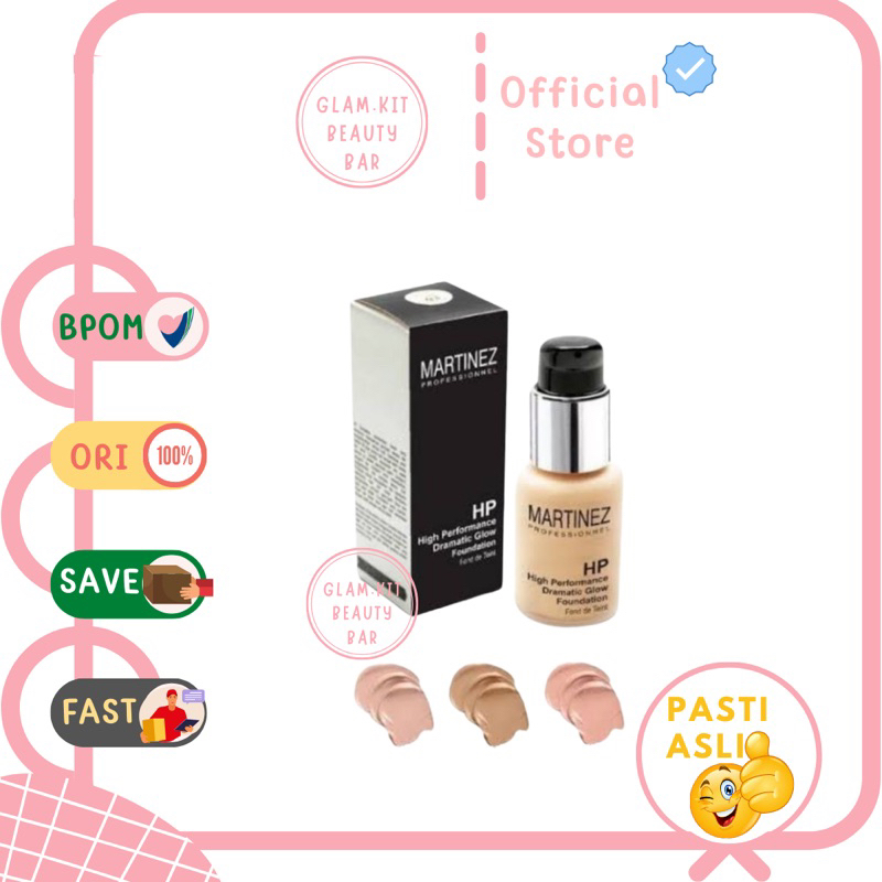 MARTINEZ high performance dramatic glow foundation