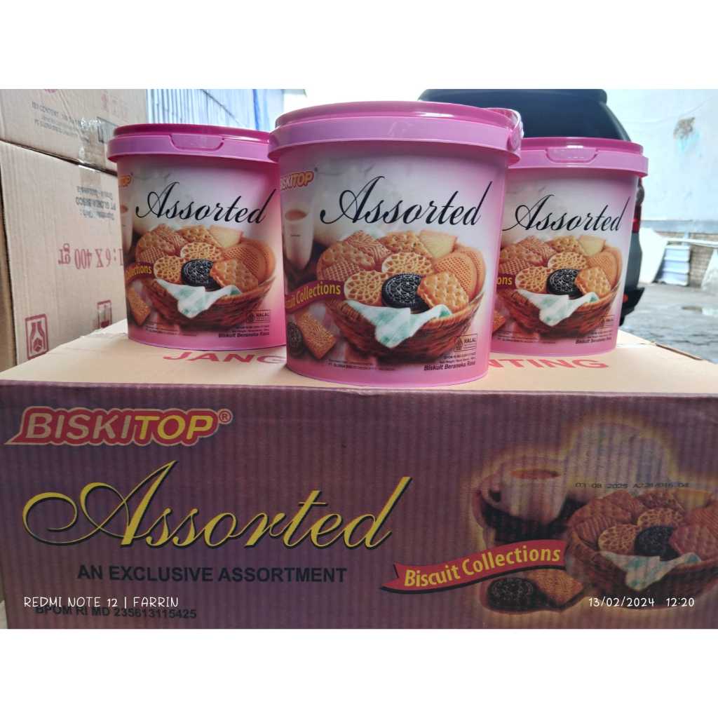 Biskitop Assorted 6x400 gr 1 DUS
