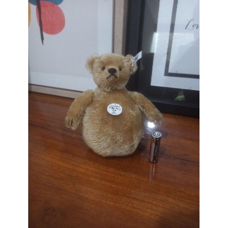 teddy bear steiff roly poly mohair limited edition vintage