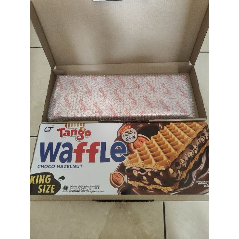 

Ready stock Tango Waffle King Size 520g Choco Hazelnut