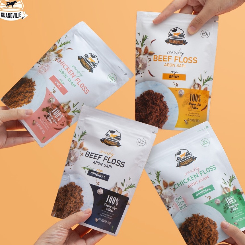 

Langka Grandville Abon Sapi Ayam Anak Grand Ville Abon Ayam Chicken Floss