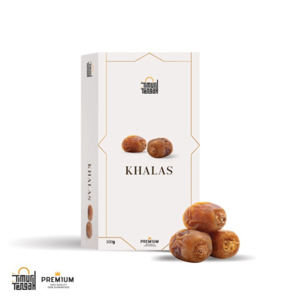 

Unik Kurma Khalas Premium Timur Tengah Kholas Original High Quality - 500gr Murah