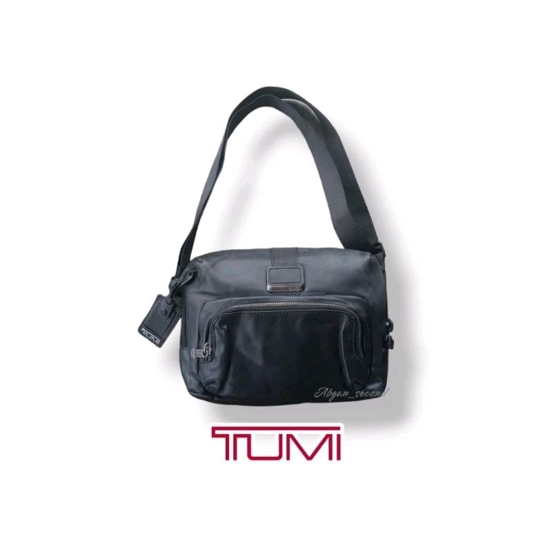 sling bag tumi alpba bravo leather