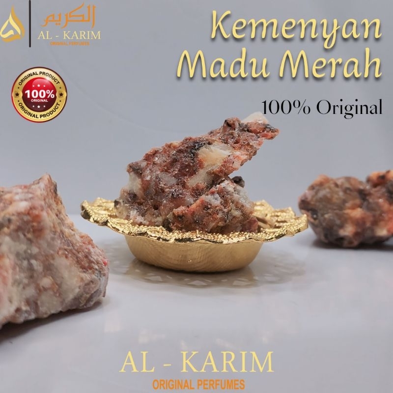 Kemenyan Madu Merah Putih Premium Asli Wangi