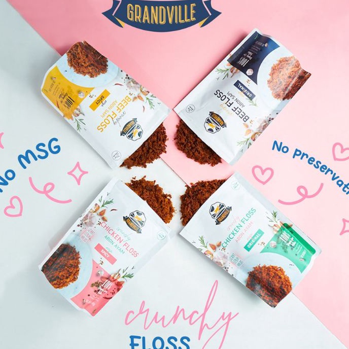 

Ekstra Grandville Abon Crunchy Single Pack Original 1gr