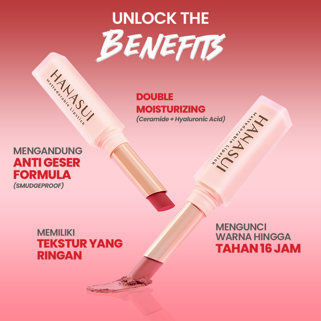 Hanasui Mattedorable Lipstick