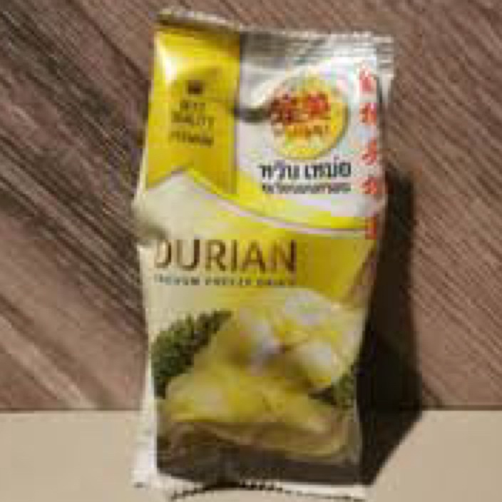 

HJ6 Wan Mei Durian Vacuum Freeze Dried 1 pcsSnack Thailand