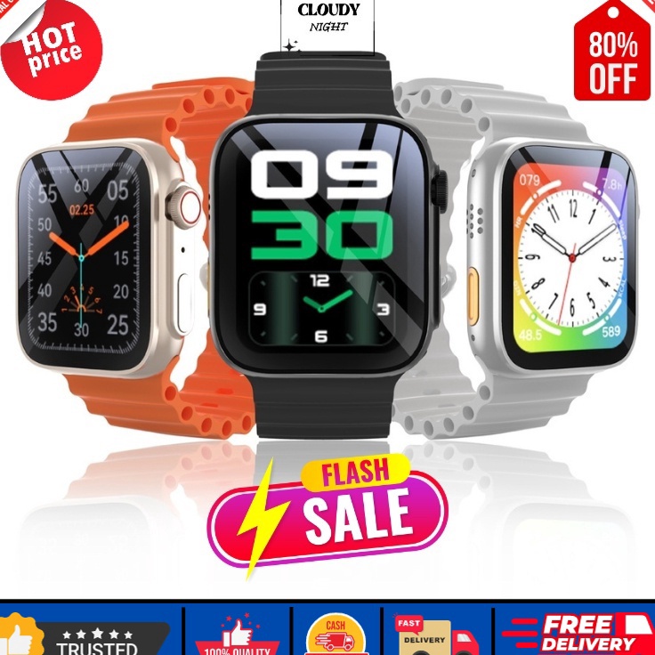 Ready TdF CN  JAM SMARTWATCH SERIES 7 DAN 8 Y68 D18 T5 T9 PROMAX I7 PROMAX T5  PRO T9 ULTRA