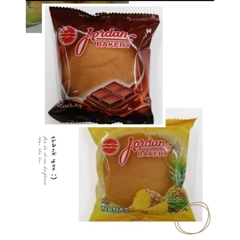 

ROTI JORDAN BAKERY rasa COKLAT 1 pack isi 10 bks