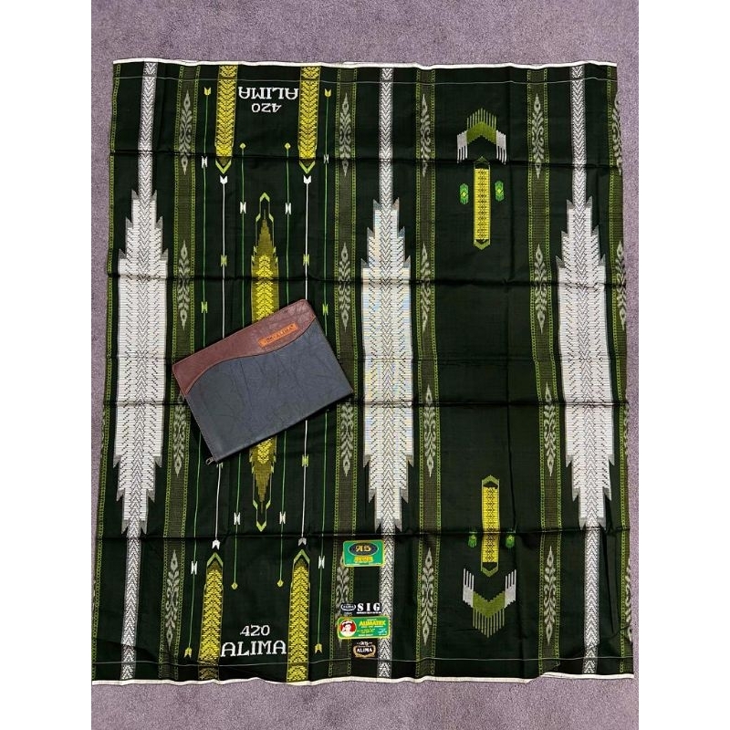SARUNG ALIMA TIPE SIG (SONGKET IKAT GUNUNG) BENANG 420 FULL SUTRA