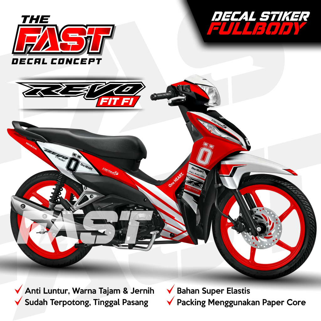 BISA COD Decal Sticker Revo Fit FI/Revo X Fullbody Ohlins Racing Decal stiker Revo Fit FI/Revo X sti