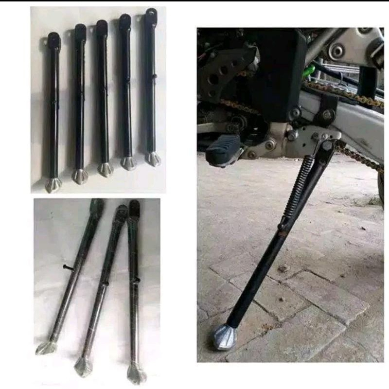 standar samping klx panjang 40 cm per luar