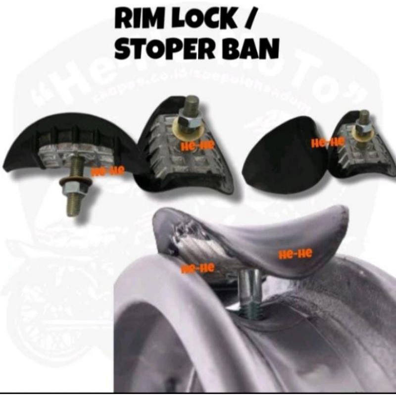 stoper ban crf150 depan belakang