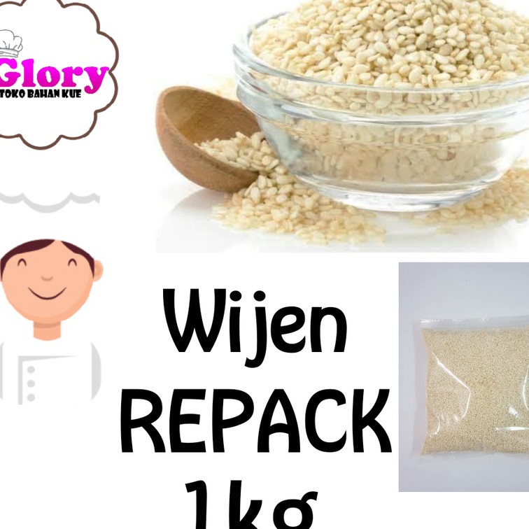 

KF7 wijen putih repack 1kgWIJEN IMPORT BERSIH