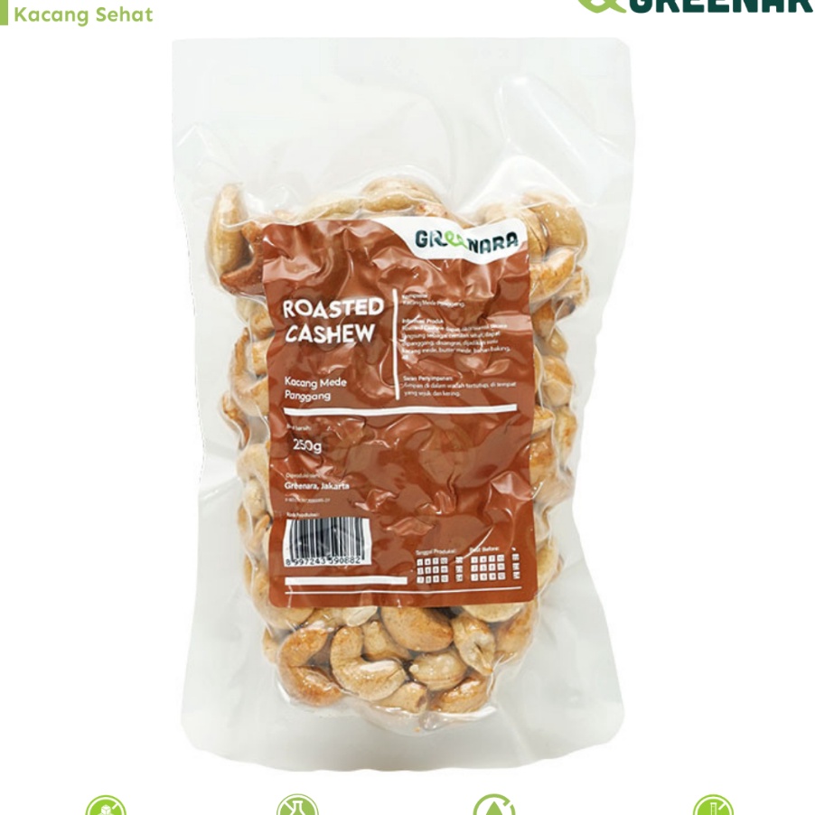 

Diskon Greenara Kacang Mede Panggang 25gr Roasted Cashew