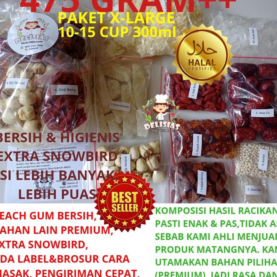 

Ekstra Peach Gum TERBANYAKPaket XL 475G 115 CUP Ukuran 3ML