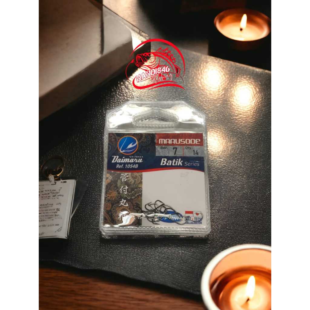kail pancing daimaru batik series 1054b / mata kail tajam daimaru batik